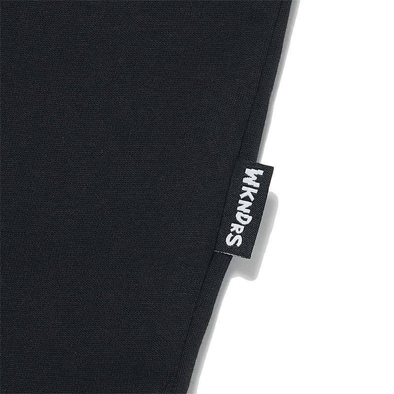 WKNDRS(ウィーケンダーズ)/ CARTOON T-SHIRT -BLACK-