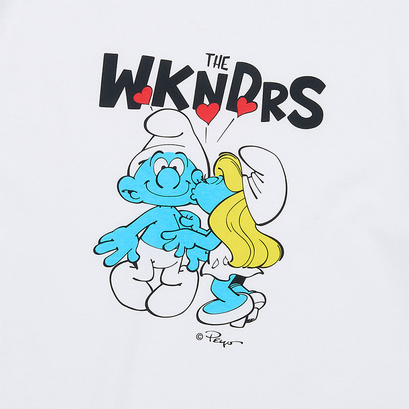WKNDRS(ウィーケンダーズ)/ LOVER T-SHIRT -WHITE-
