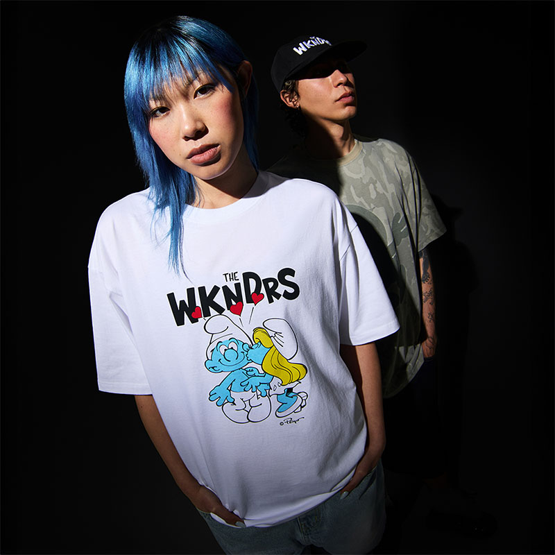 WKNDRS(ウィーケンダーズ)/ LOVER T-SHIRT -WHITE-