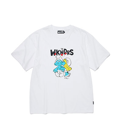 WKNDRS(ウィーケンダーズ)/ LOVER T-SHIRT -WHITE-
