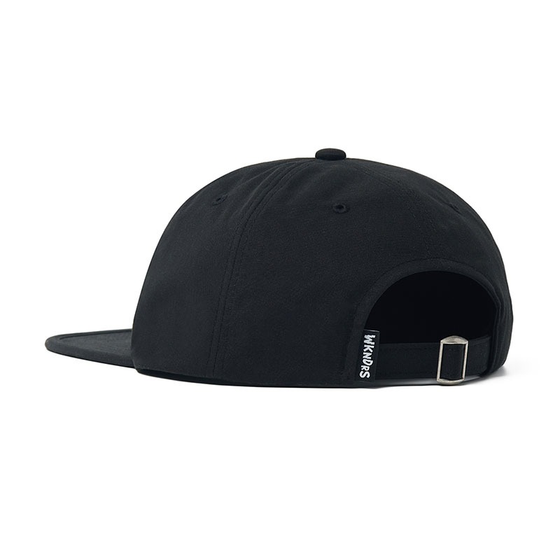 WKNDRS(ウィーケンダーズ)/ 6P LOGO CAP -BLACK-