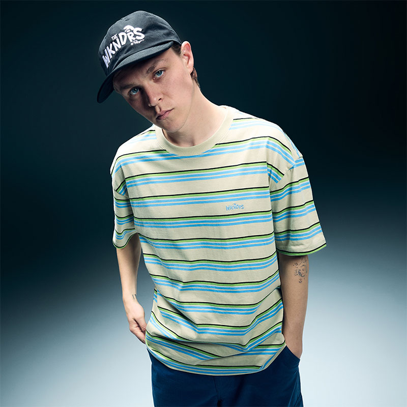 WKNDRS(ウィーケンダーズ)/ 6P LOGO CAP -BLACK-