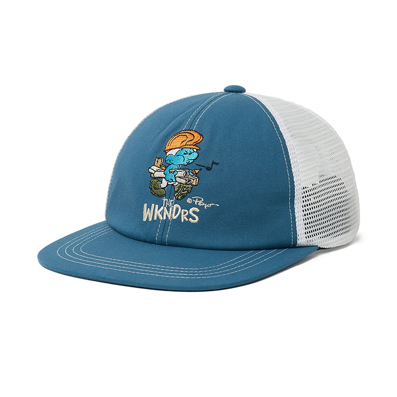 WKNDRS(ウィーケンダーズ)/ WORKER CAP -2color-(BLUE)