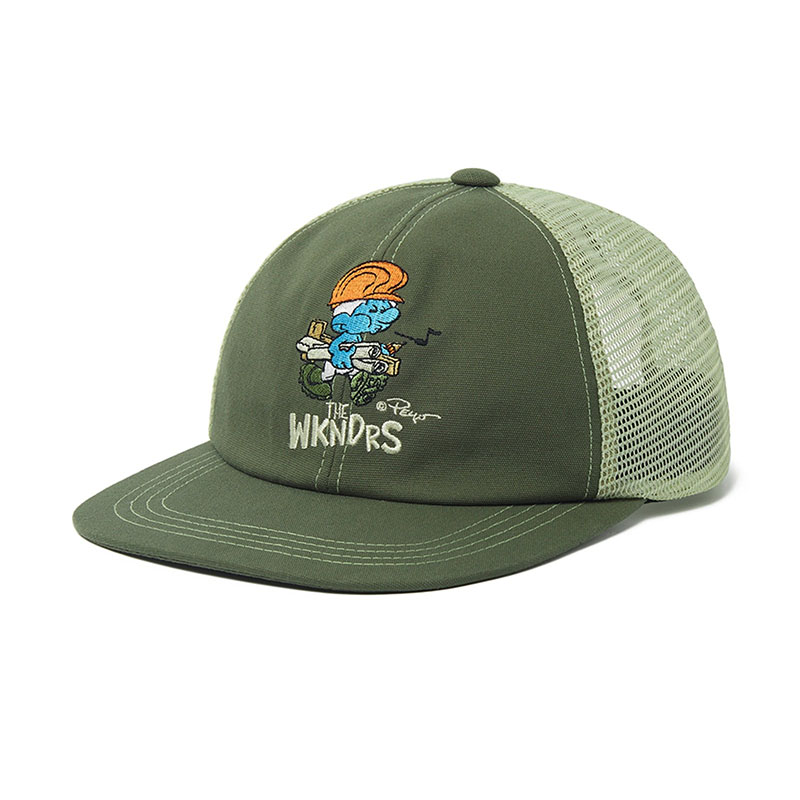 WKNDRS(ウィーケンダーズ)/ WORKER CAP -2color-(KHAKI)