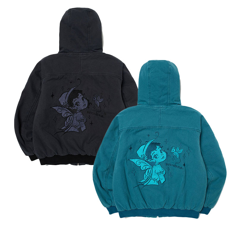 WKNDRS(ウィーケンダーズ)/ FAIRY HOODED JACKET -2.COLOR-