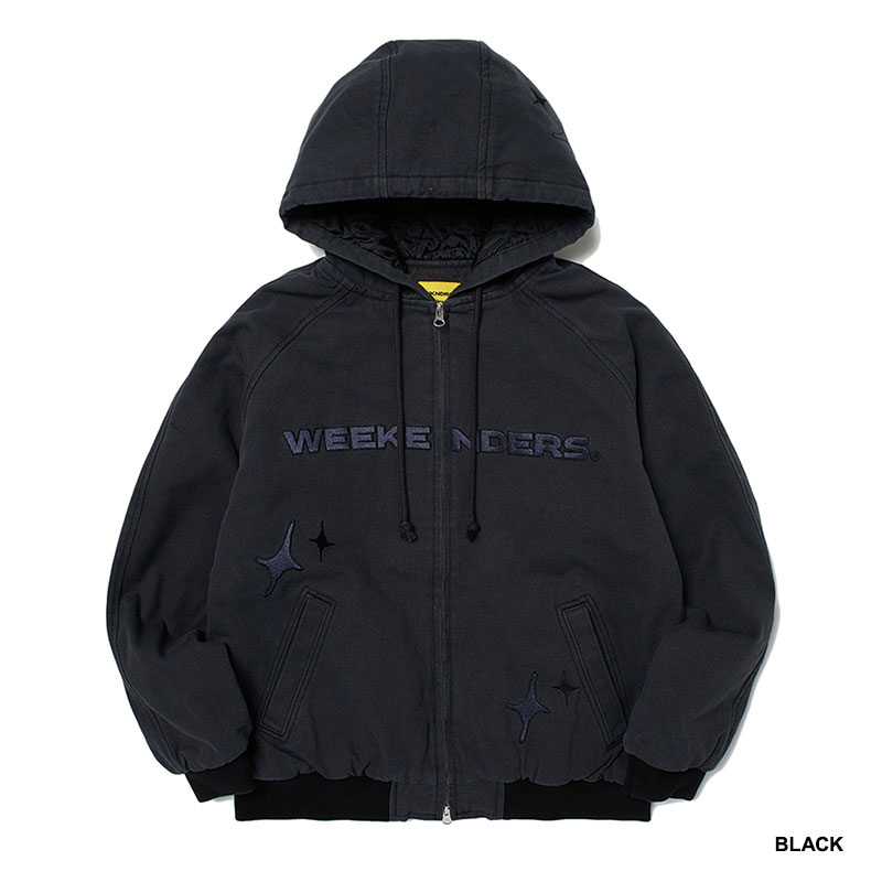 WKNDRS(ウィーケンダーズ)/ FAIRY HOODED JACKET -2.COLOR-