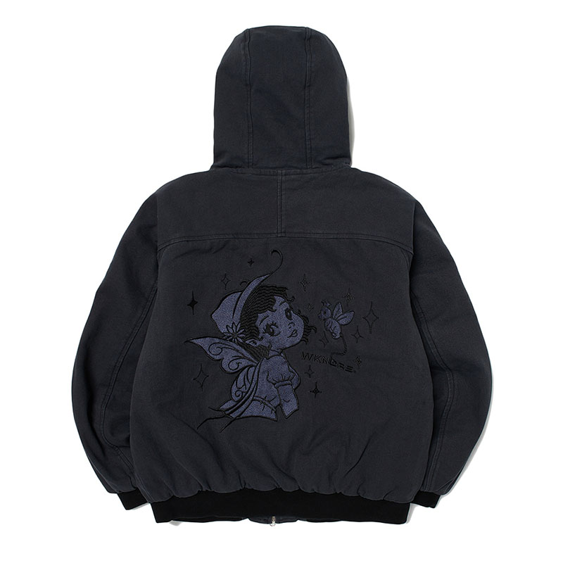 WKNDRS(ウィーケンダーズ)/ FAIRY HOODED JACKET -2.COLOR-