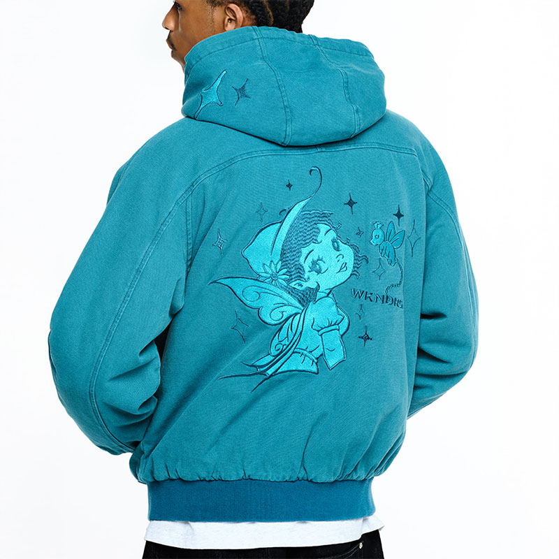 WKNDRS(ウィーケンダーズ)/ FAIRY HOODED JACKET -2.COLOR-