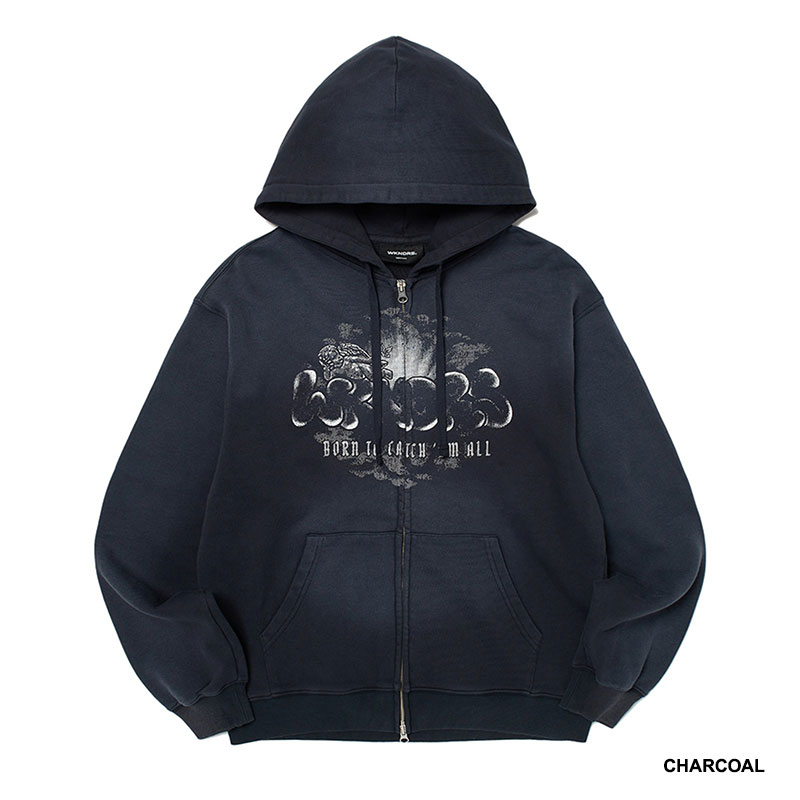 WKNDRS(ウィーケンダーズ)/ ANGEL ZIP-UP HOODIE -3.COLOR-