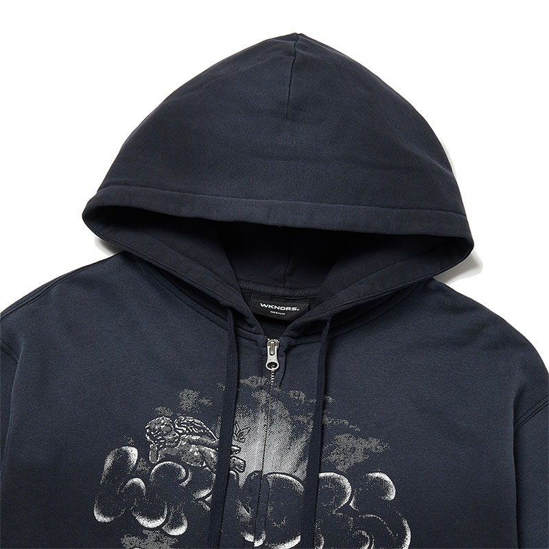WKNDRS(ウィーケンダーズ)/ ANGEL ZIP-UP HOODIE -3.COLOR-