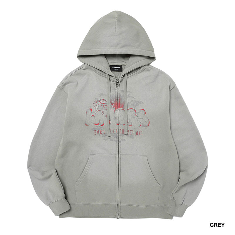 WKNDRS(ウィーケンダーズ)/ ANGEL ZIP-UP HOODIE -3.COLOR-