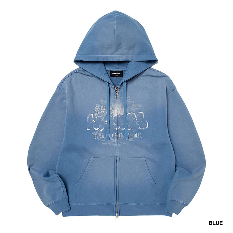 WKNDRS(ウィーケンダーズ)/ ANGEL ZIP-UP HOODIE -3.COLOR-