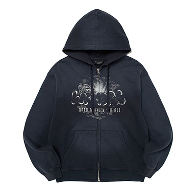 WKNDRS(ウィーケンダーズ)/ ANGEL ZIP-UP HOODIE -3.COLOR-