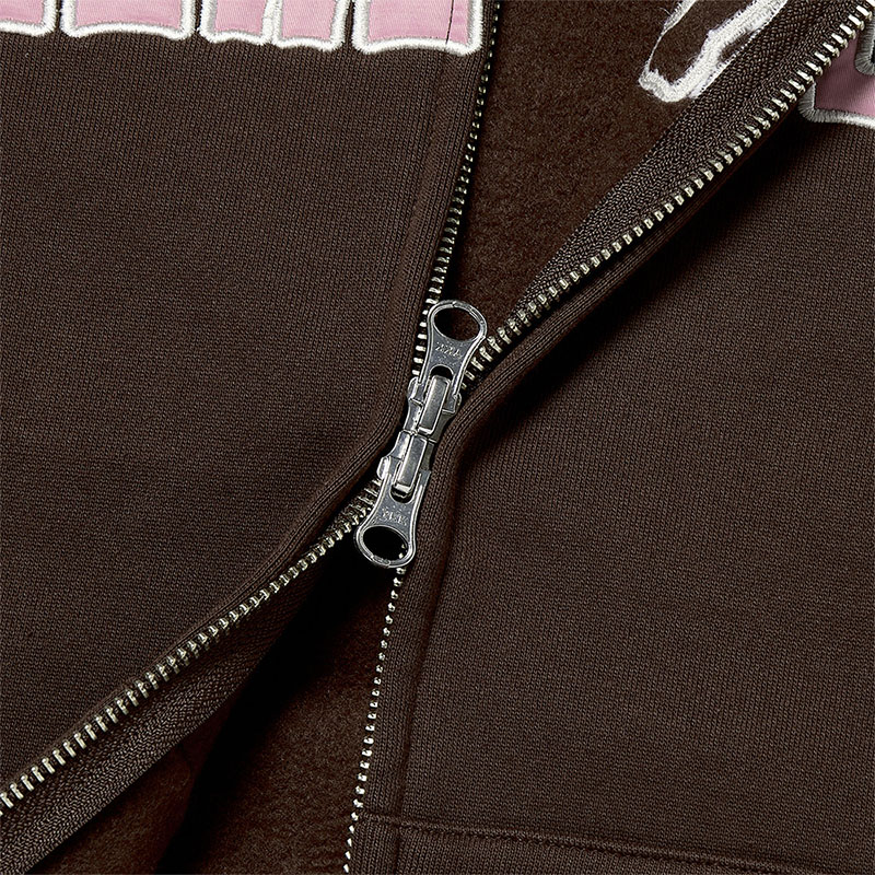 WKNDRS(ウィーケンダーズ)/ COWBOYS ZIP-UP HOODIE -BROWN-