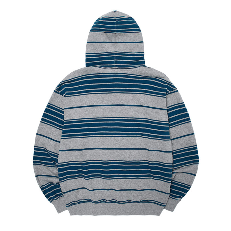 WKNDRS(ウィーケンダーズ)/ STRIPED HOODIE -2.COLOR-