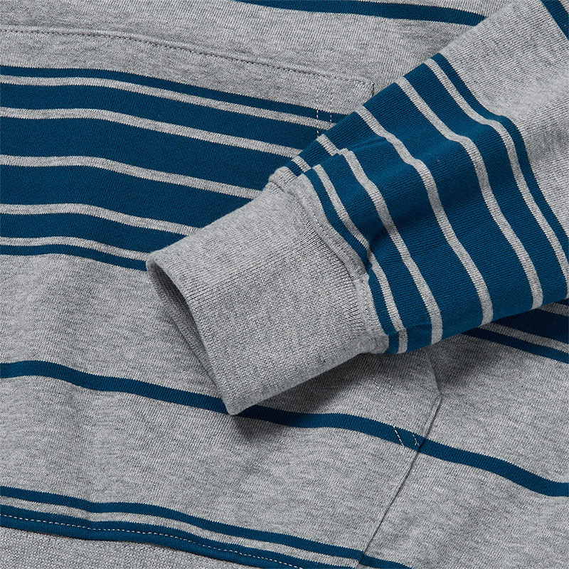 WKNDRS(ウィーケンダーズ)/ STRIPED HOODIE -2.COLOR-