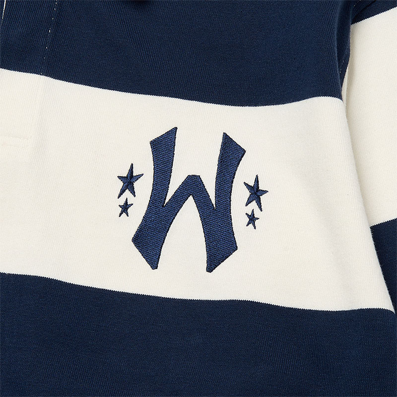 WKNDRS(ウィーケンダーズ)/ BOUTIQUE RUGBY PIQUE -NAVY-