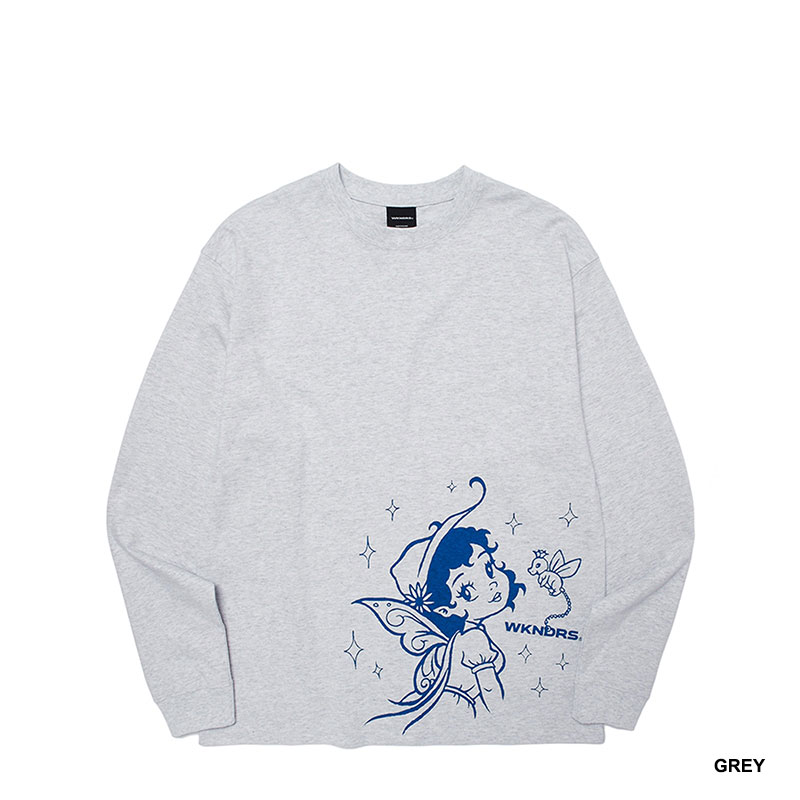WKNDRS(ウィーケンダーズ)/ FAIRY LS T-SHIRT -2.COLOR-