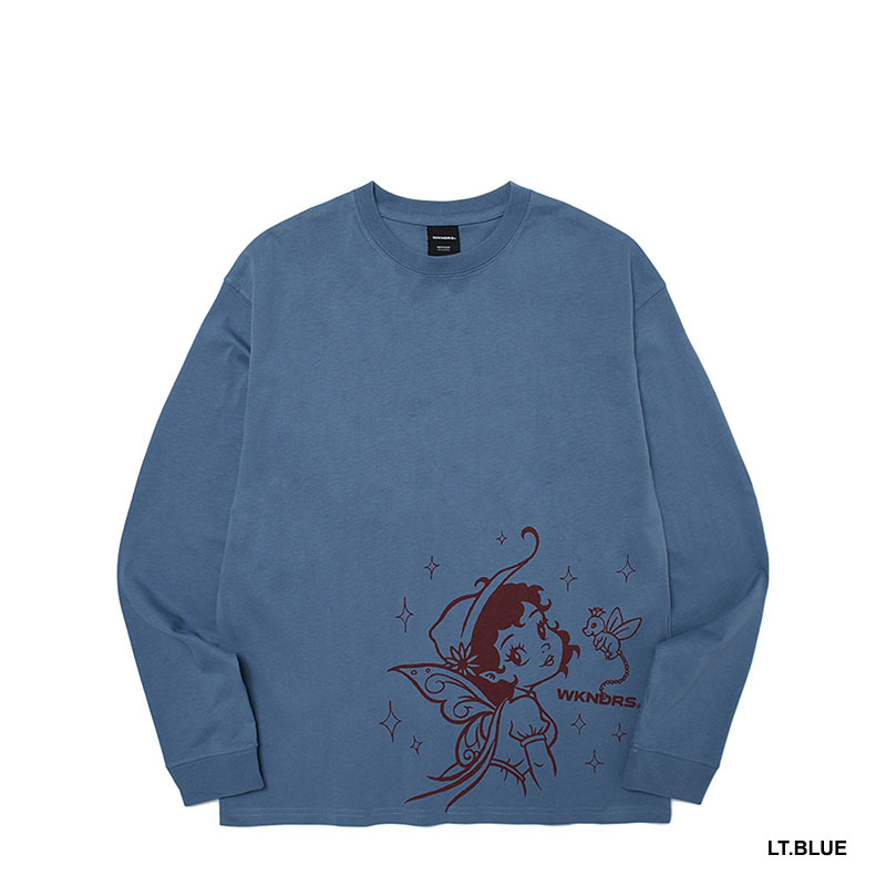 WKNDRS(ウィーケンダーズ)/ FAIRY LS T-SHIRT -2.COLOR-