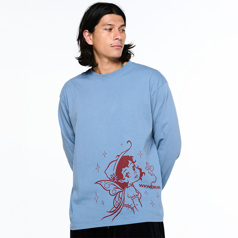 WKNDRS(ウィーケンダーズ)/ FAIRY LS T-SHIRT -2.COLOR-