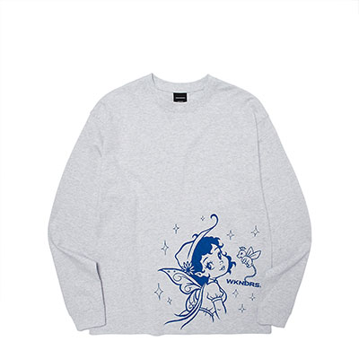 WKNDRS(ウィーケンダーズ)/ FAIRY LS T-SHIRT -2.COLOR-