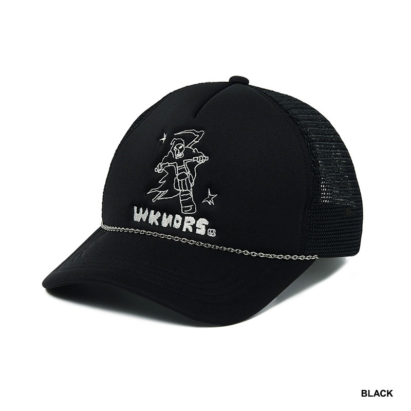 WKNDRS(ウィーケンダーズ)/ TATTOO TRUCKER CAP -2.COLOR-