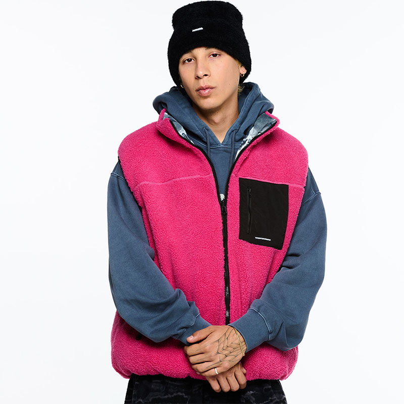 WKNDRS(ウィーケンダーズ)/ HAIRY BEANIE -2.COLOR-