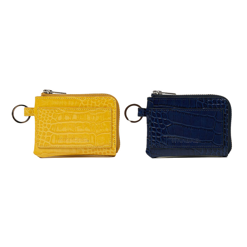WKNDRS(ウィーケンダーズ)/ CROC CARD WALLET -2.COLOR-