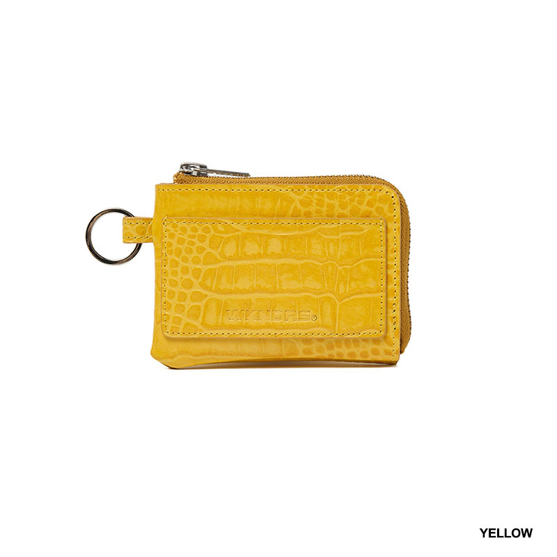 WKNDRS(ウィーケンダーズ)/ CROC CARD WALLET -2.COLOR-