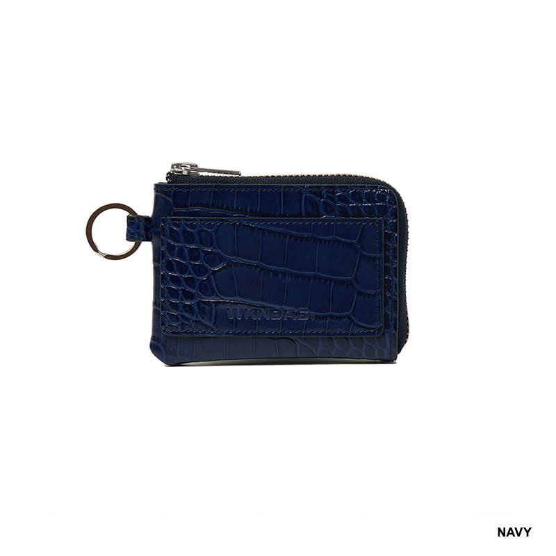 WKNDRS(ウィーケンダーズ)/ CROC CARD WALLET -2.COLOR-