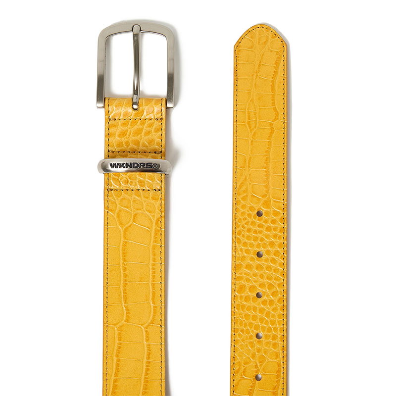 WKNDRS(ウィーケンダーズ)/ CROC BELT -2.COLOR-