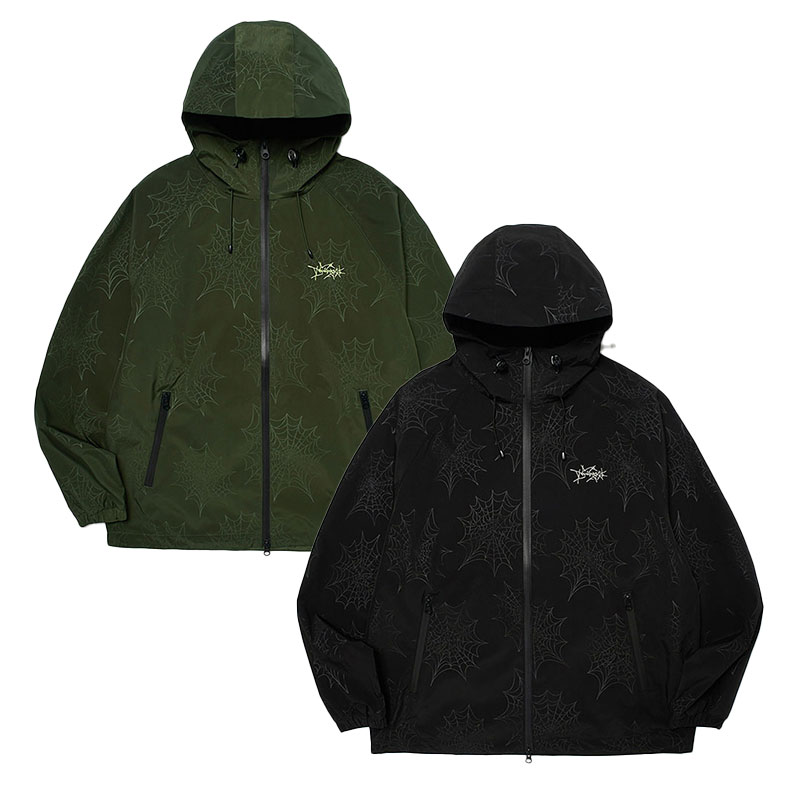 WKNDRS(ウィーケンダーズ)/ COBWEB WINDBREAKER -2.COLOR-