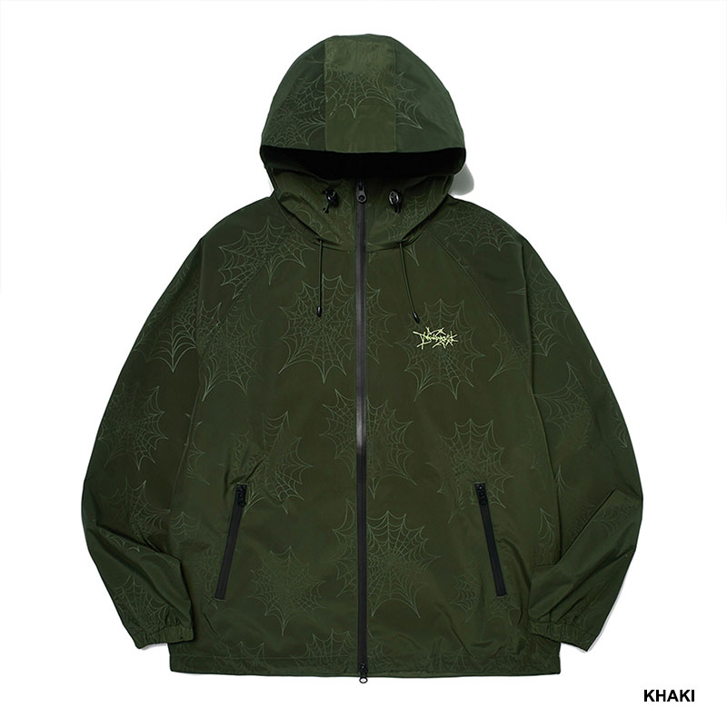 WKNDRS(ウィーケンダーズ)/ COBWEB WINDBREAKER -2.COLOR-