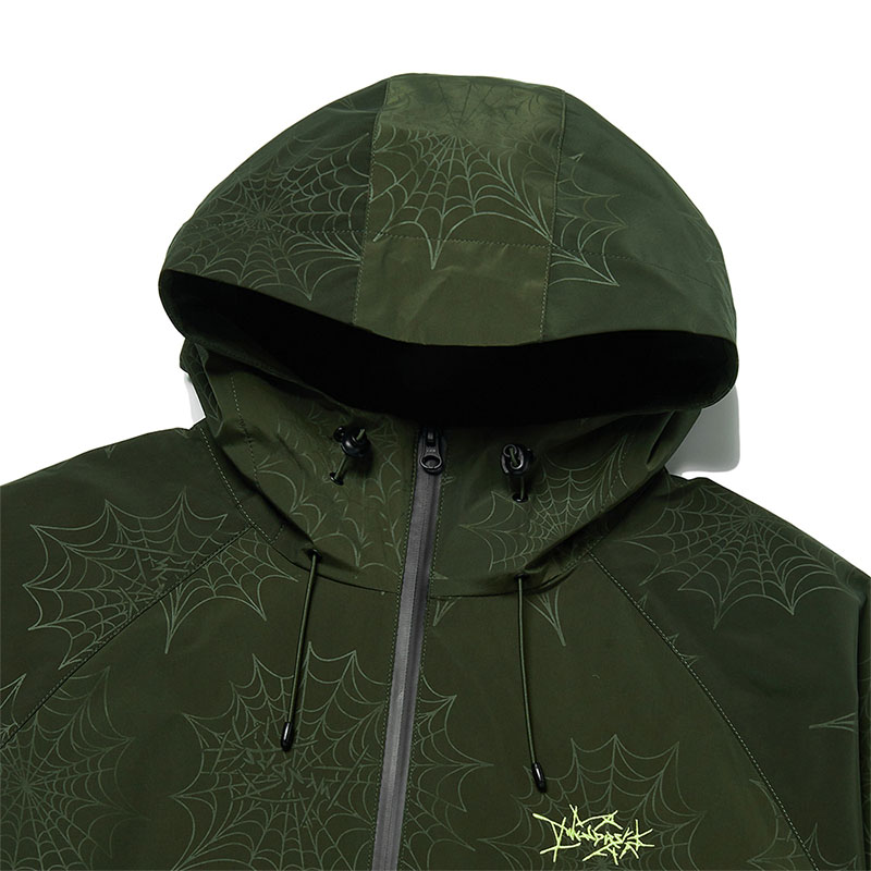 WKNDRS(ウィーケンダーズ)/ COBWEB WINDBREAKER -2.COLOR-