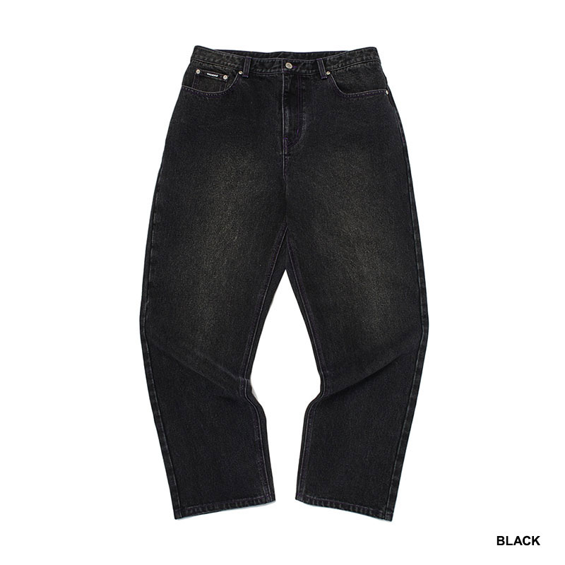 WKNDRS(ウィーケンダーズ)/ COBWEB DENIM PANTS -2.COLOR-