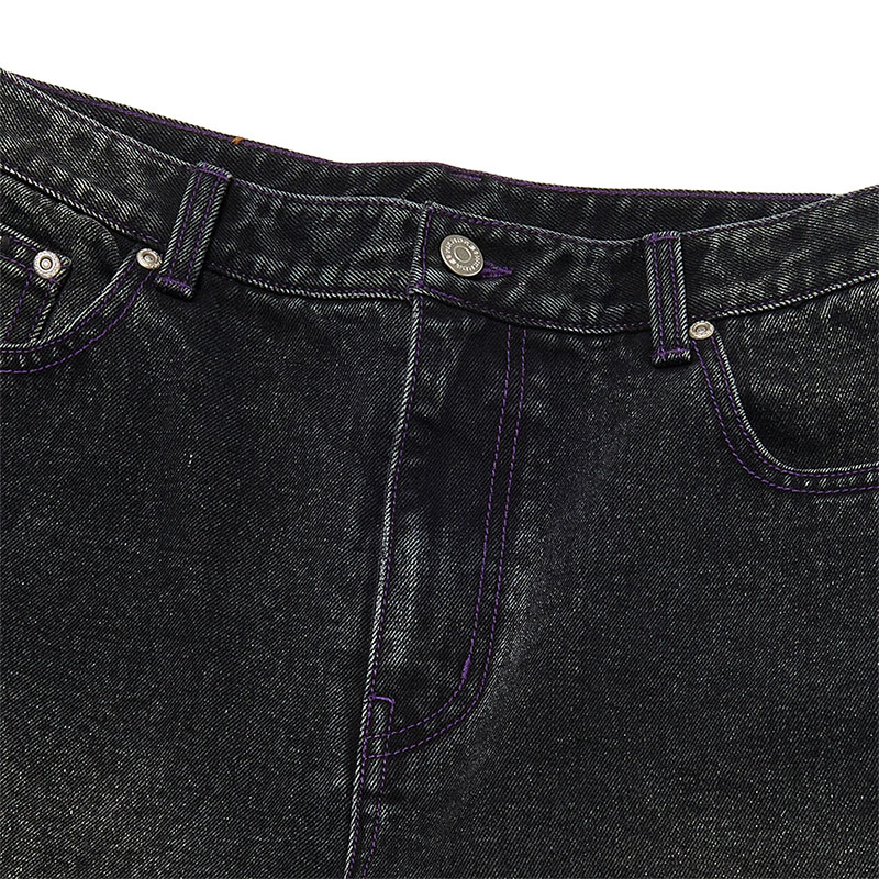 WKNDRS(ウィーケンダーズ)/ COBWEB DENIM PANTS -2.COLOR-
