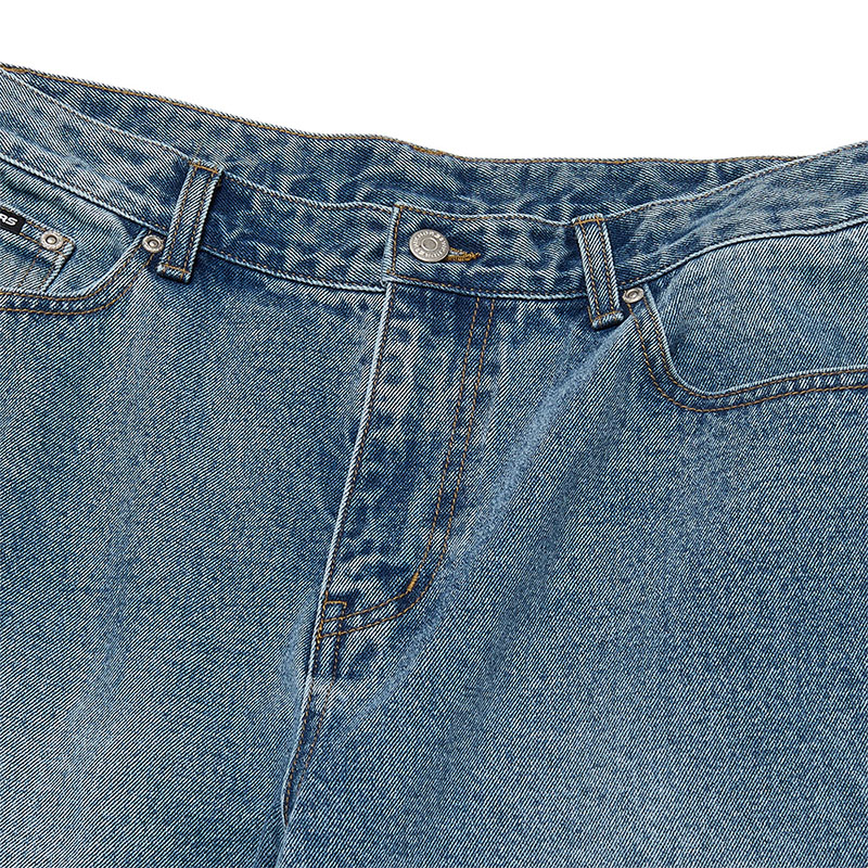 WKNDRS(ウィーケンダーズ)/ COBWEB DENIM PANTS -2.COLOR-