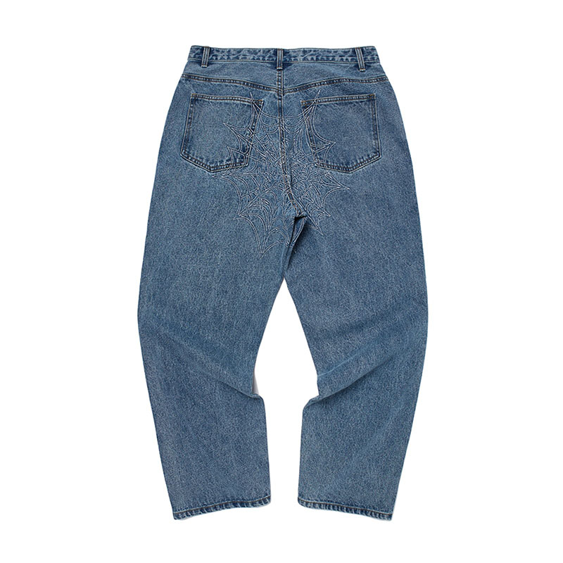 WKNDRS(ウィーケンダーズ)/ COBWEB DENIM PANTS -2.COLOR-(DENIM)
