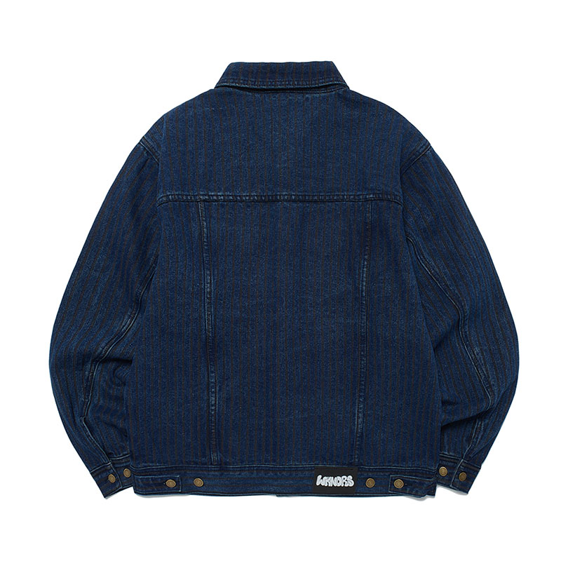 WKNDRS(ウィーケンダーズ)/ STRIPE TRUCKER JK -2.COLOR-