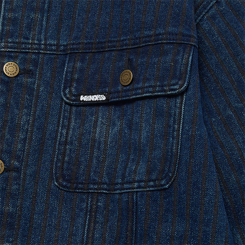WKNDRS(ウィーケンダーズ)/ STRIPE TRUCKER JK -2.COLOR-
