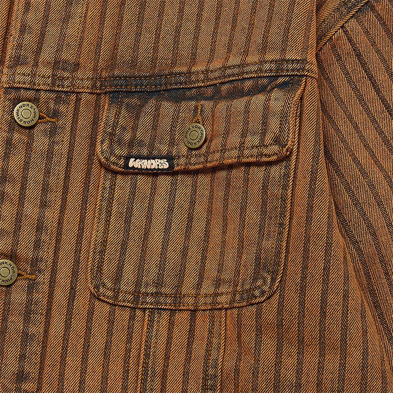 WKNDRS(ウィーケンダーズ)/ STRIPE TRUCKER JK -2.COLOR-