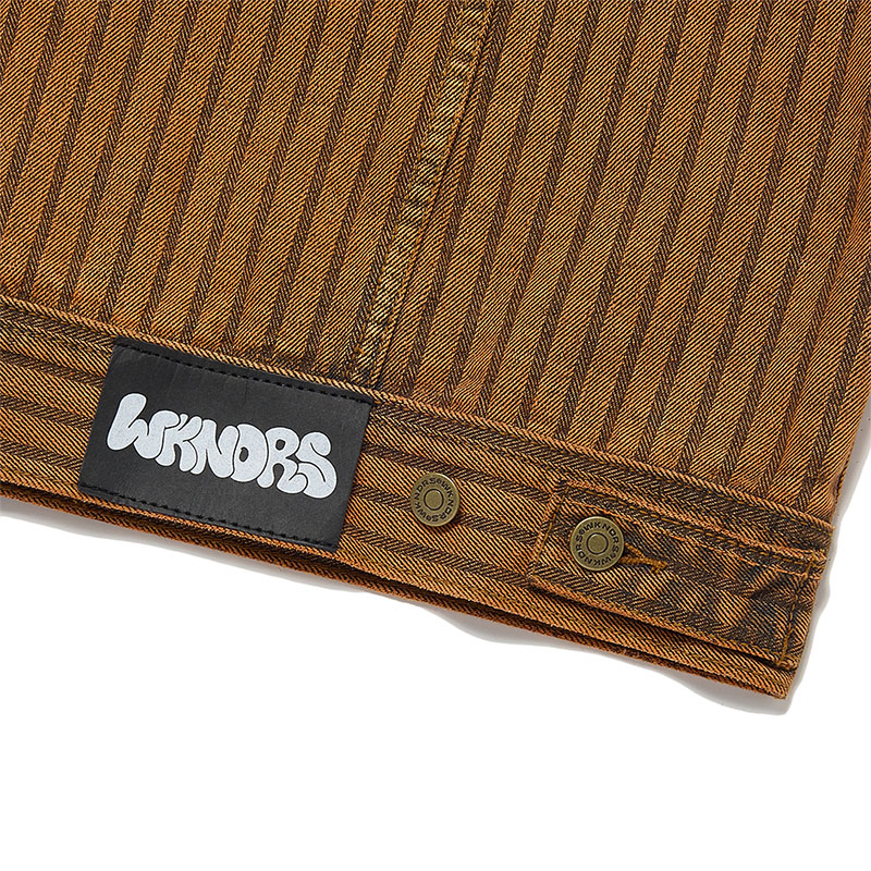 WKNDRS(ウィーケンダーズ)/ STRIPE TRUCKER JK -2.COLOR-