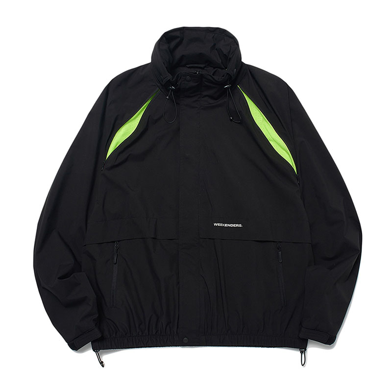 WKNDRS(ウィーケンダーズ)/ TECHNICAL WINDBREAKER JK -2.COLOR-(BLACK)