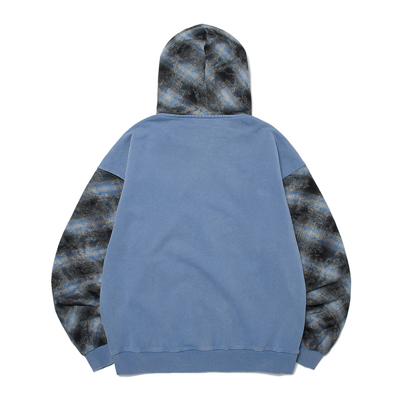 WKNDRS(ウィーケンダーズ)/ CHECKERED ZIPUP HOODIE -2.COLOR-