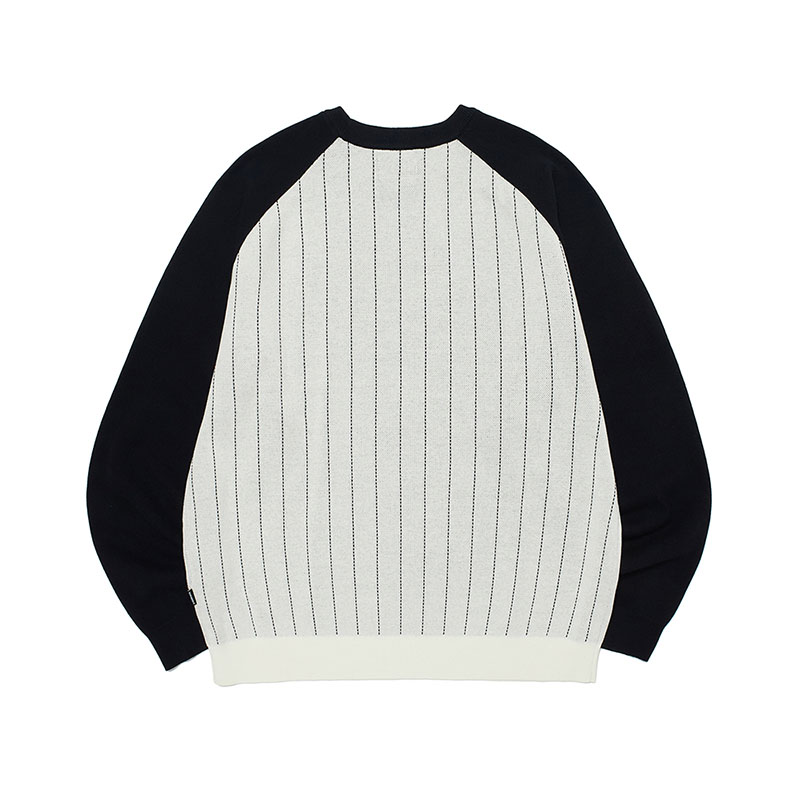 WKNDRS(ウィーケンダーズ)/ RAGLAN KNIT SWEATER -2.COLOR-