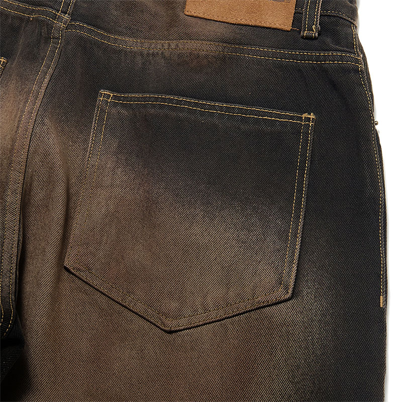 WKNDRS(ウィーケンダーズ)/ VINTAGE WASH DENIM PANTS -D.BLACK-