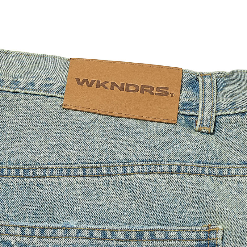 WKNDRS(ウィーケンダーズ)/ STITCH DISTRESSED PANTS -2.COLOR-