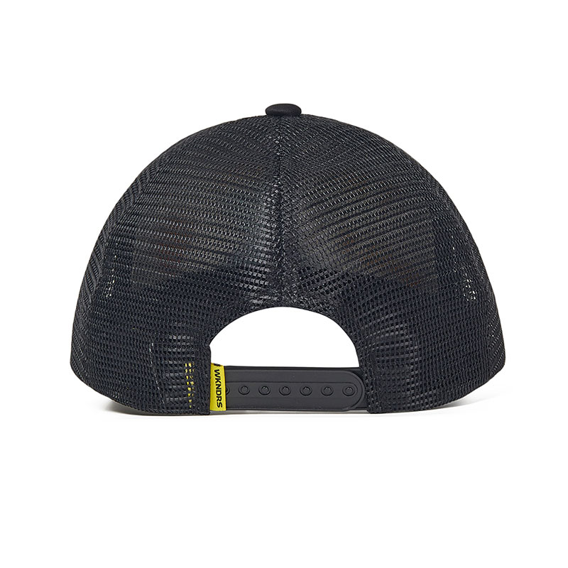 WKNDRS(ウィーケンダーズ)/ CHILD TRUCKER CAP -BLACK-