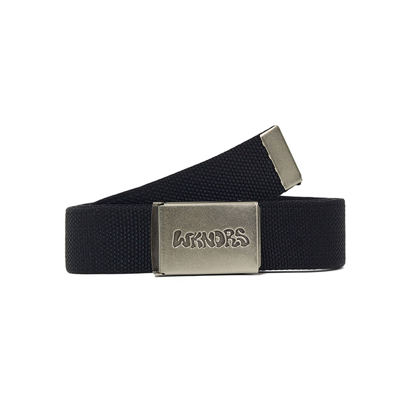 WKNDRS(ウィーケンダーズ)/ GRAFFITI LOGO BELT -3.COLOR-(BLACK)