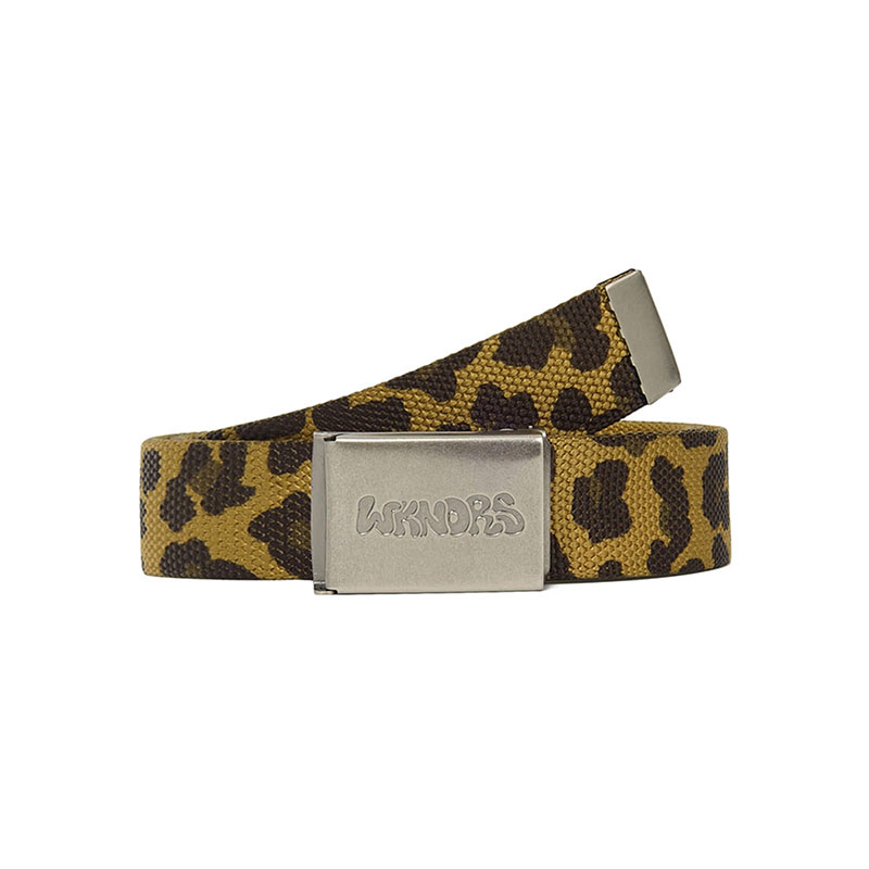 WKNDRS(ウィーケンダーズ)/ GRAFFITI LOGO BELT -3.COLOR-(BROWN)